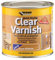 Everbuild – Quick Drying Clear Varnish – Indoor Use – Ideal For Interior Wood – Scratch-Resistant – Satin Finish – 250ml