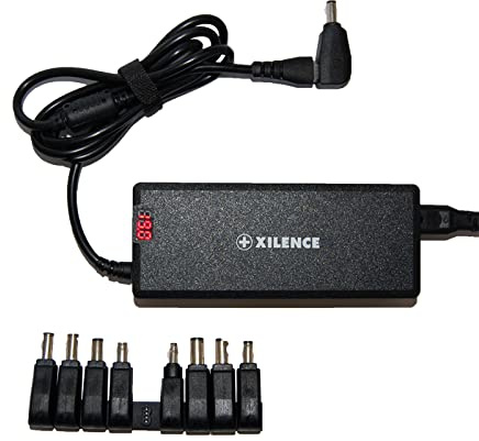 Xilence XM008 Universal Notebook Ladegerät 75W, 9 Adapter, mit LED Anzeige, schwarz