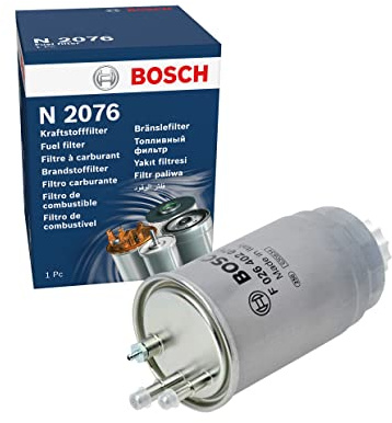 Bosch N2076 Car Diesel Filter - Separates Particles and Water from Fuel - Protects the Injection System