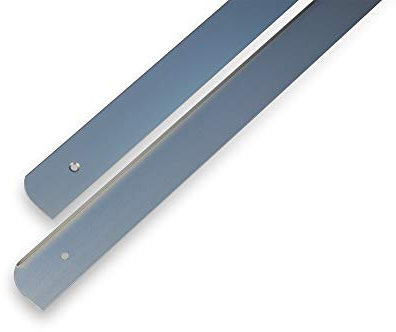 Barres de finition en aluminium - Rails d'angle - Rail latéral - Plan de travail - 28 mm