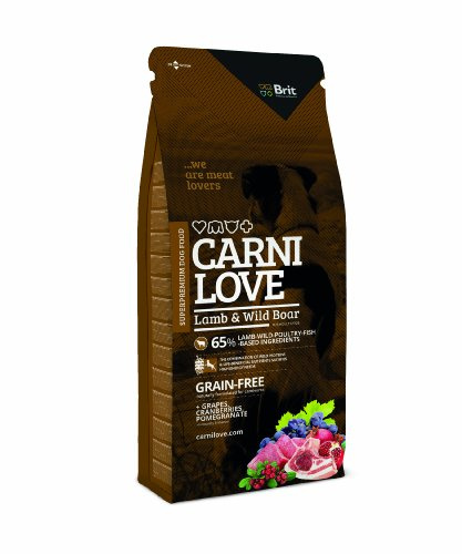 Brit Hundfoder Carnilove Lamb & Wild Boar, 1-pack (1 x 12 kg)