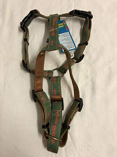TRIXIE Vintage-Geschirr (M-L) 50-75 cm/25mm grün