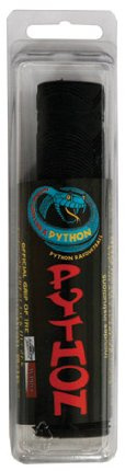 Python Racquetball Reemplazo empuñadura de goma, Negro