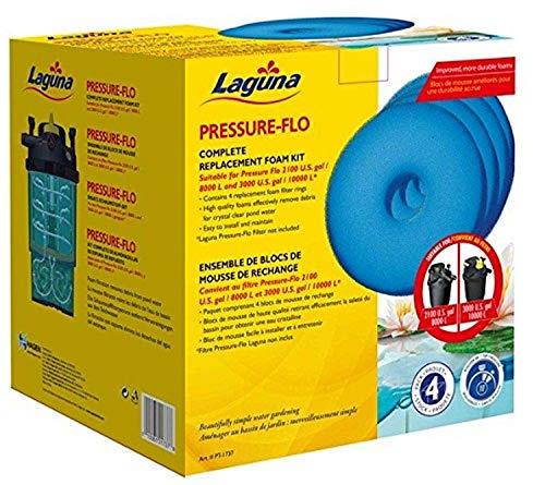 Laguna Pressure Flo Foam, 4 Pack – 27 cm. Replacement Pond Filter Media