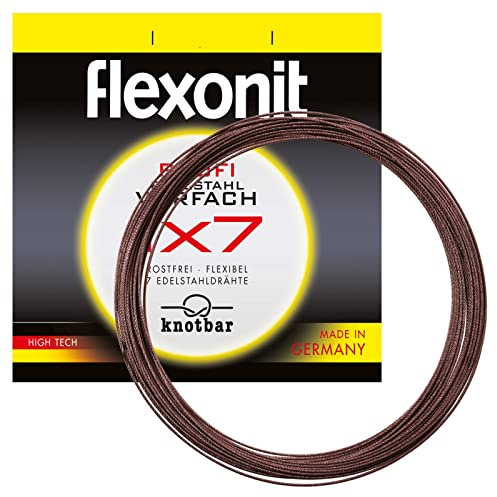 flexonit 1x7 Meterware 4m 0,21mm 4,1kg Stahlvorfach