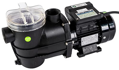 HST Profi Leis Poolpumpe 8000 Li/Std, bis 40 m³ Beckengröße, 350 W, Filterpumpe mit geringer Energieaufnahme zur Kostensenkung, Druckpumpe, Robuste Pool Pumpe mit Filter und Vorfilterfunktion