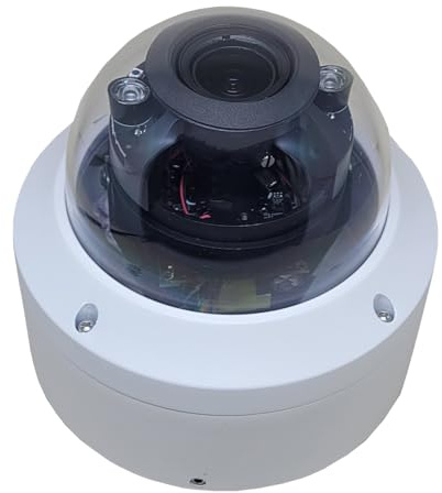 101AV 5MP 4in1 HD Dome Camera 2.8-12mm Varifocal Lens Dual Voltage DC12V AC24V, 5MP TVI/AHD, 4MP CVI, CVBS (960H), Indoor Outdoor 4 pcs Smart IR 100ft IR Range Office Home