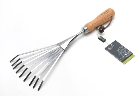 Burgon & Ball RHS Endorsed Shrub Rake, 40 cm Length