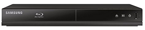 Samsung BD-J4500 Blu-Ray/DVD Player Super compact & Slim Multi codec, VCD 1.1 Playback, High Definition HDMI with Disc to USB Ripping , Quick Start etc.