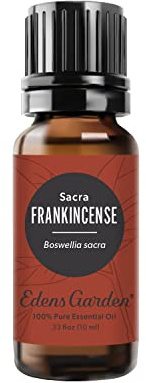 Edens Garden Frankincense- Sacra Essential Oil- 100% Pure Premium Grade, Undiluted, Natural, Therapeutic, Aromatherapy, The Best for Diffuser, Skin, Humidifiers, Kid Safe 10 ml (.33 fl oz)