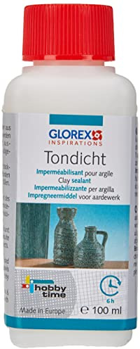 Glorex 6 8079 50 - Tontät 100 ml, 1-komponents tätning, stänger porerna och förhindrar att vatten tränger igenom