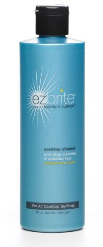 EZ Brite Glass and Ceramic Cooktop Cleaner and Conditioner, 16-Ounce Gel