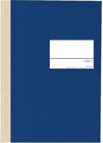 Pagna Geschäftsbuch Classica A5 kariert blau