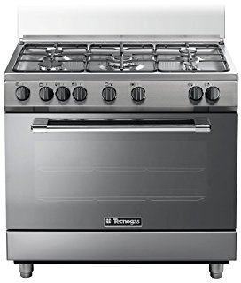 Tecnogas P965MX Libera installazione Piano cottura a gas A Acciaio inossidabile cucina