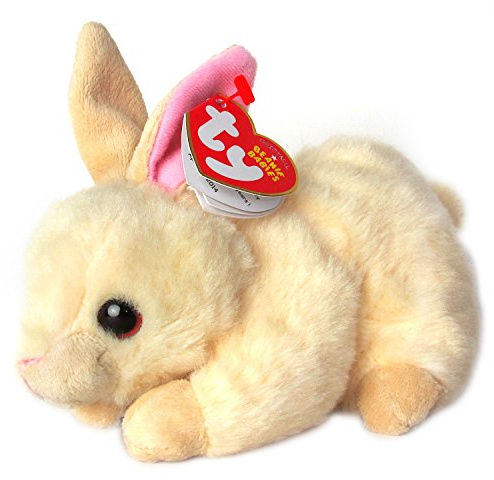 Ty - Ty41140 – Plüsch – Beanie Babies – Klein – Kaninchen weiß