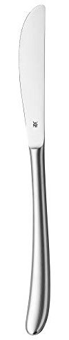 WMF Silk - Cuchillo de Mesa, cromargan Protect, Color Plateado