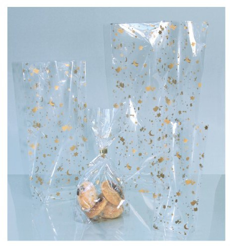folia WeihnachtsZellglasbeutel, MaÃe B180 x H300 mm