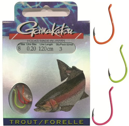 Gamakatsu Hooks Bkd-5314A 120Cm Gr. 6