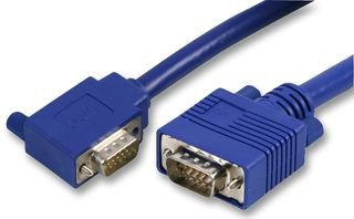 VDC - 104-400-401 - VGA-ledning, 90 DEG M-M, 1 m