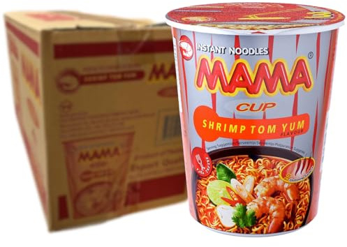 MAMA Cup Nouilles Instantanées Crevettes 16 x 70 g 1 Unité