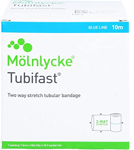 TUBIFAST 2-Way Stretch 7,5 cmx10 m blau 1 St