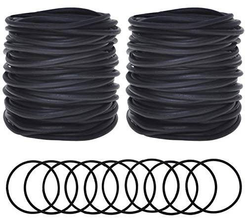 GOGO 100 pcs Bracelets en gelée Jelly Bracelets 20,3 cm Coque en silicone Bracelets assortis en caoutchouc Idéal pour la Jeunesse