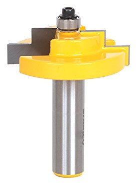 Yonico 18126 Cadre photo feuillure routeur Bit 1/5,1 cm Tige