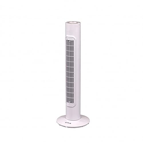 Oypla Electrical 30 Free Standing 3-Speed Oscillating Tower Cooling Fan