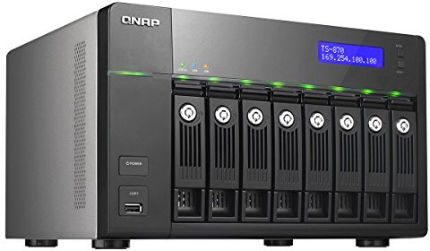 QNAP TS-870 0/8HDD Tower NAS, Nero