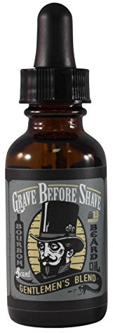 Grave Before Shave Gentlemen'S Blend Beard Oil (Bourbon Scent)