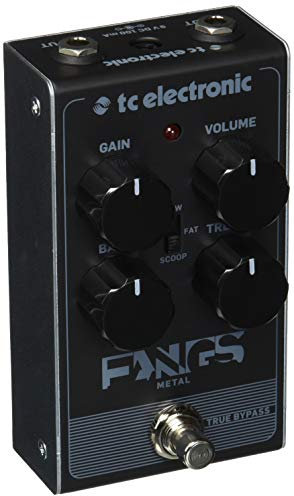 TC Electronic FANGS METAL DISTORTION Ultradicke High-Gain-Verzerrung mit super straffer Ansprache