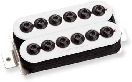 Seymour Duncan SH-8N-W Humbucker Invader Pickup für E-Gitarre Weiß