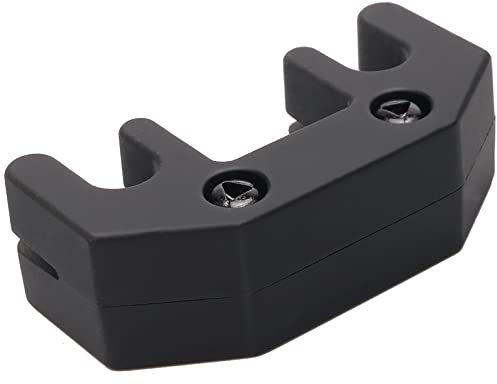 Gummibeschichtetes übungsdämpfer für Violine und Viola, in Schwarz