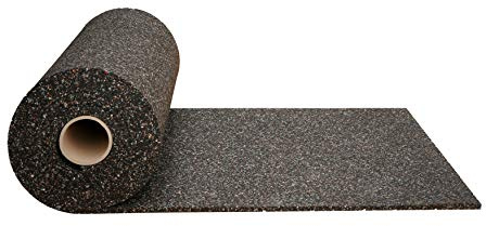 Gummimatte Anti-Vibrationsmatte Gummi Antirutschmatte 300x125x2cm SZAGATO | Made in Germany Dicke 20 mm Antirutschmatte Bautenschutzmatte Gummigranulatmatte Kofferraummatte Anti-Rutschmatte