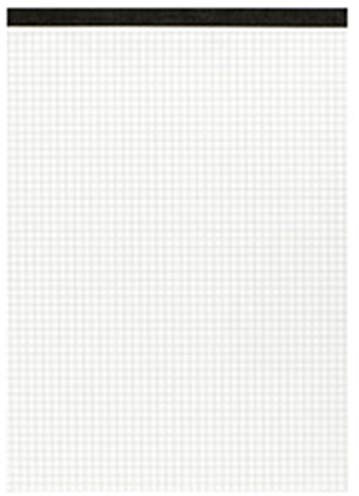 Notizblock ohne Deckblatt, A4, blanko, 50 Blatt, 60 g/qm