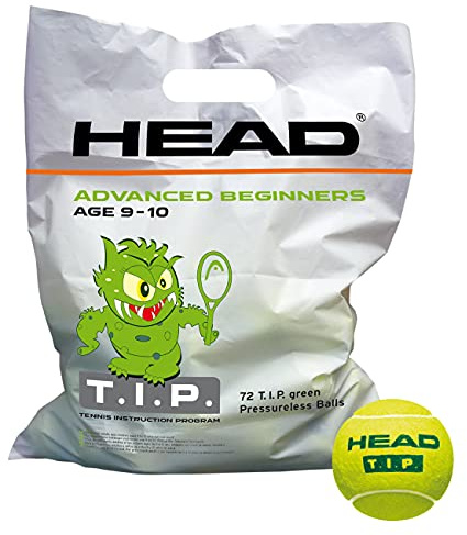 HEAD T.I.P. Verde Palline Tennis, Unisex Adulto, Giallo, Taglia Unica