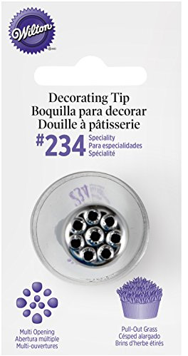 Wilton 418-5567 234 - Cartón multiabierto, Acero Inoxidable, Paquete de 1
