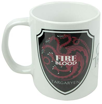 Game of Thrones MG22857 Targaryen Ceramic Mug, Multi-Colour, 11 oz/315 ml