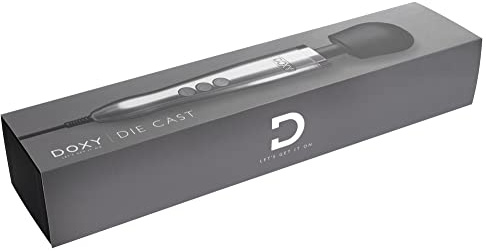 Doxy Extra Powerful Die Cast Massage Vibrator, 1er Pack (1 x 1 Stück)