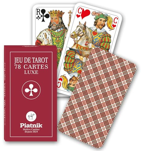 Piatnik Tarotkarten, 54 Karten, 1949.0, Rot