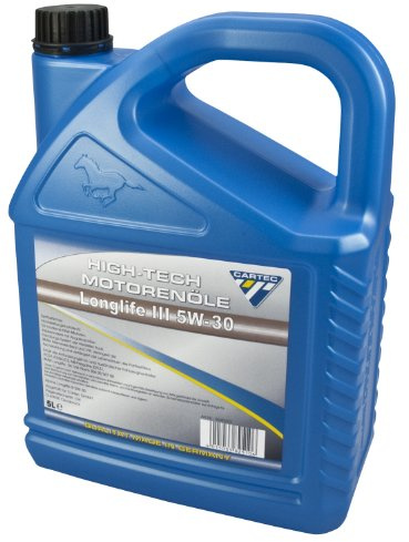 Cartec Motorenöl High-Tech SAE 5W30 Longlife III 5L - Made in Germany