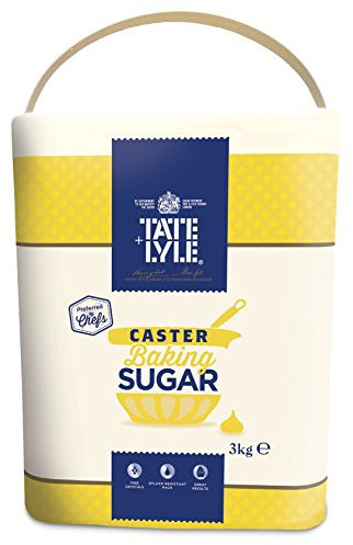 Tate and Lyle Caster Sugar Drum 3 kg