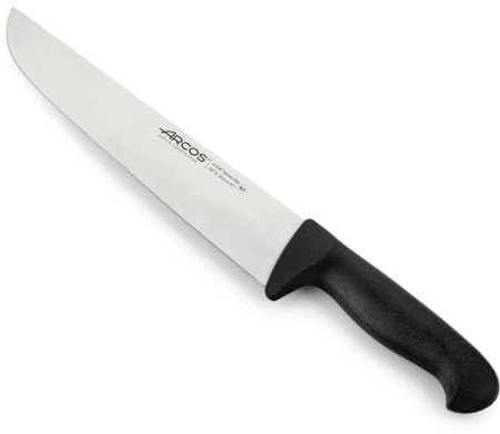 Arcos Fleischermesser Professionell - Edelstahlklinge NITRUM 250 mm - Präziser Schnitt, Langlebig - Ergonomischer Griff - Serie 2900