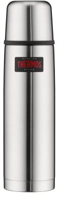 Thermos 183669 - Frasco térmico para Bebida, 0,75 l, Color Plateado