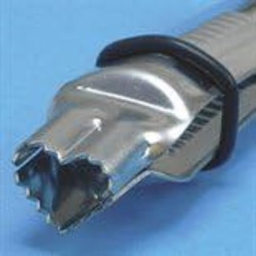 PME Heart Shape Serrated Crimper, Large, Silver