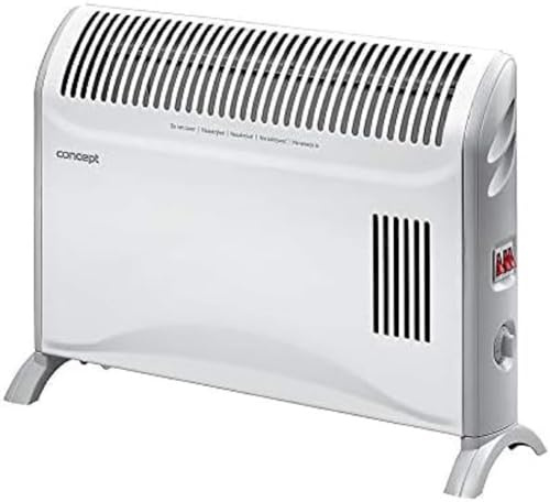 CONCEPT Hausgeräte CONCEPT KS3007 konvektor mit TURBOFUNKTION, 2000 W, weiß