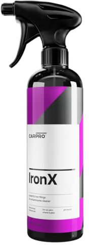 CarPro Iron X 500ml Spray Cleans Wheels Removes Bonded Contaminants Cherry Scent