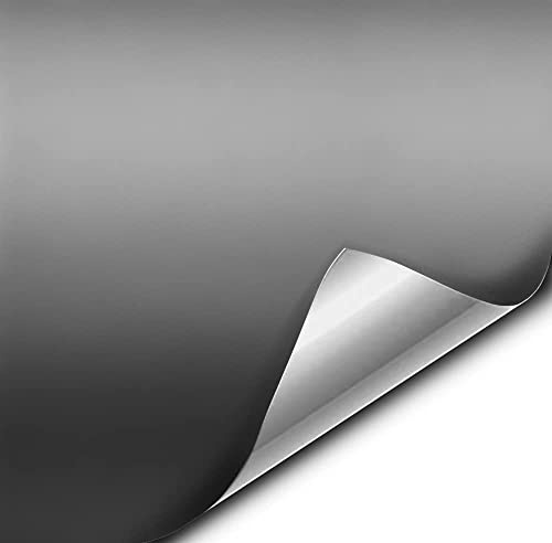 VviViD XPO Charcoal Matte Gunmetal Vinyl Wrap Roll with Air Release Technology (1.5FT x 5FT)