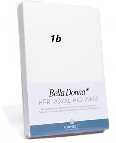 Bella Donna Jersey Spannbettlaken 1B Qualität 180/200 - 200/220cm
