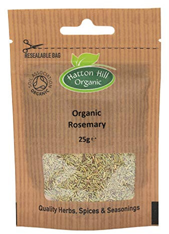 Organic Dried Rosemary 25g by Hatton Hill Organic - Certified Organic